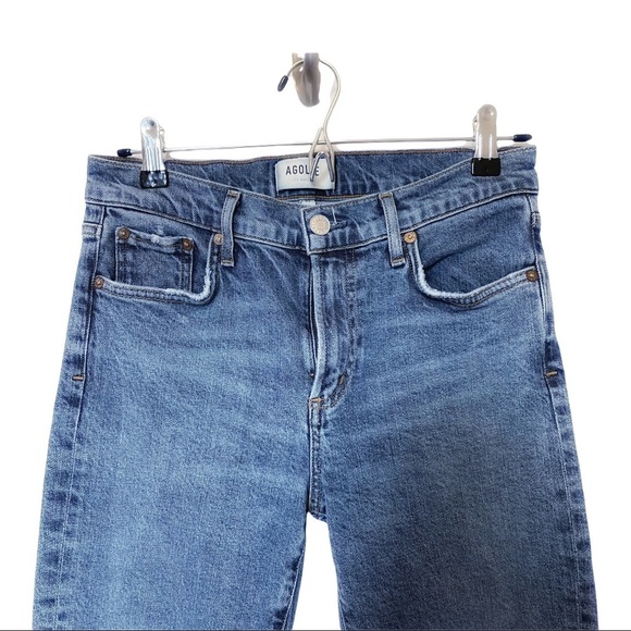 Agolde Toni High Rise Straight Jeans sz 27 - Picture 5 of 11